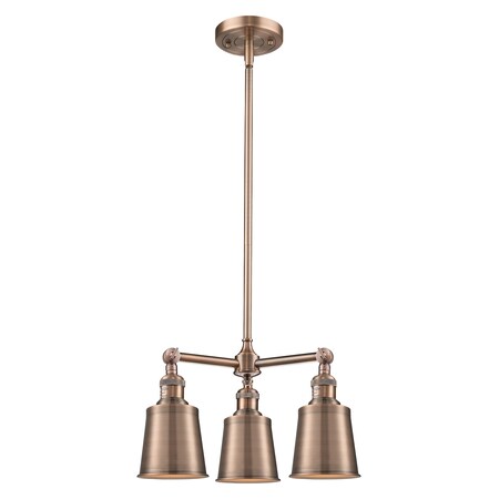 Innovations Lighting Metal Shade Adjustable Up Or Down Chandelier 207-AC-M9